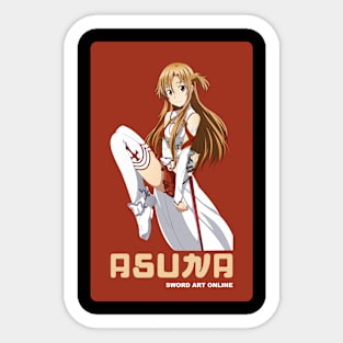 asuna yuuki Sticker